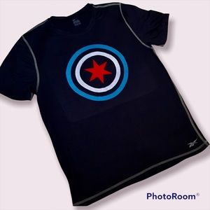 Reebok super soft high performance tee poly/spandex , gym ready! NWT